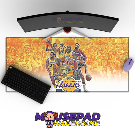 Los Angeles Lakers V3 Mousepad Mockup