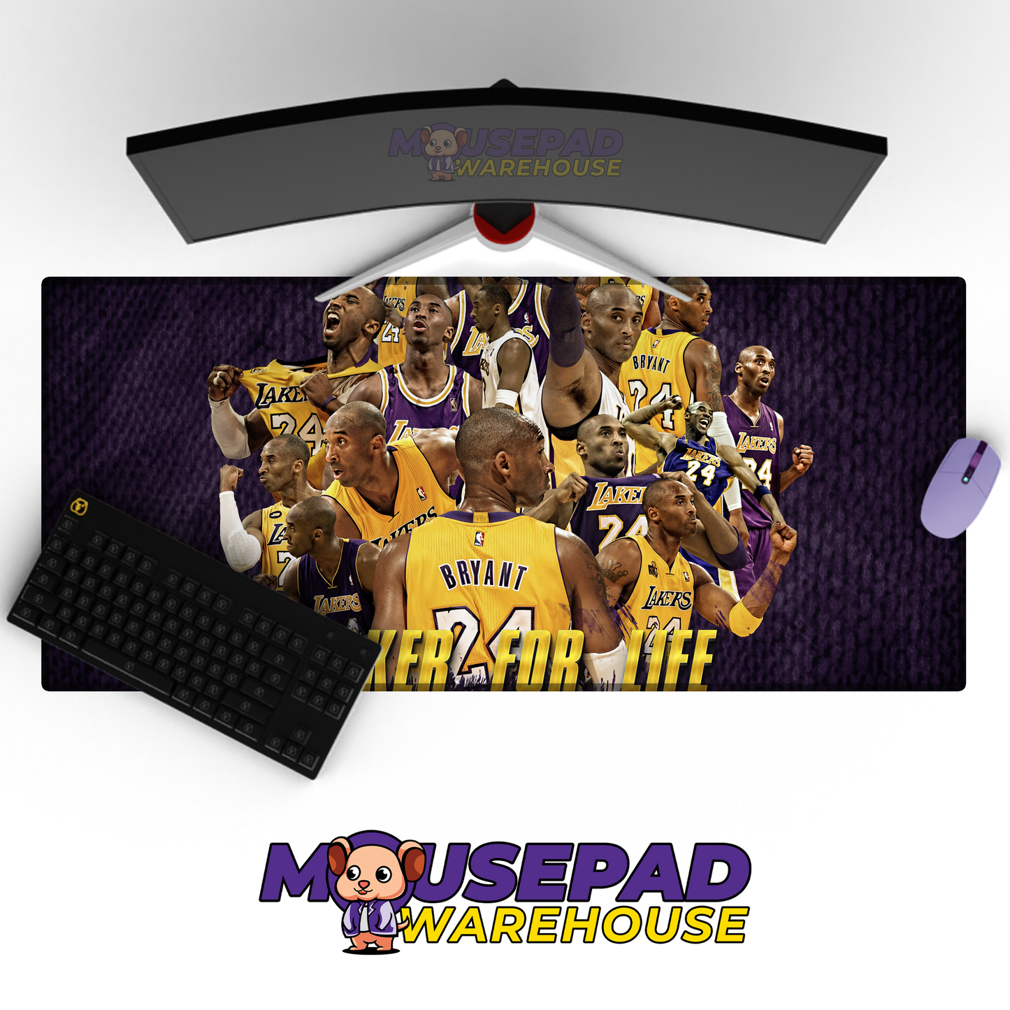 Los Angeles Lakers V5 Mousepad Mockup
