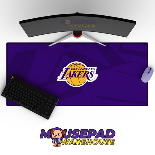Los Angeles Lakers V6 Mousepad Mockup