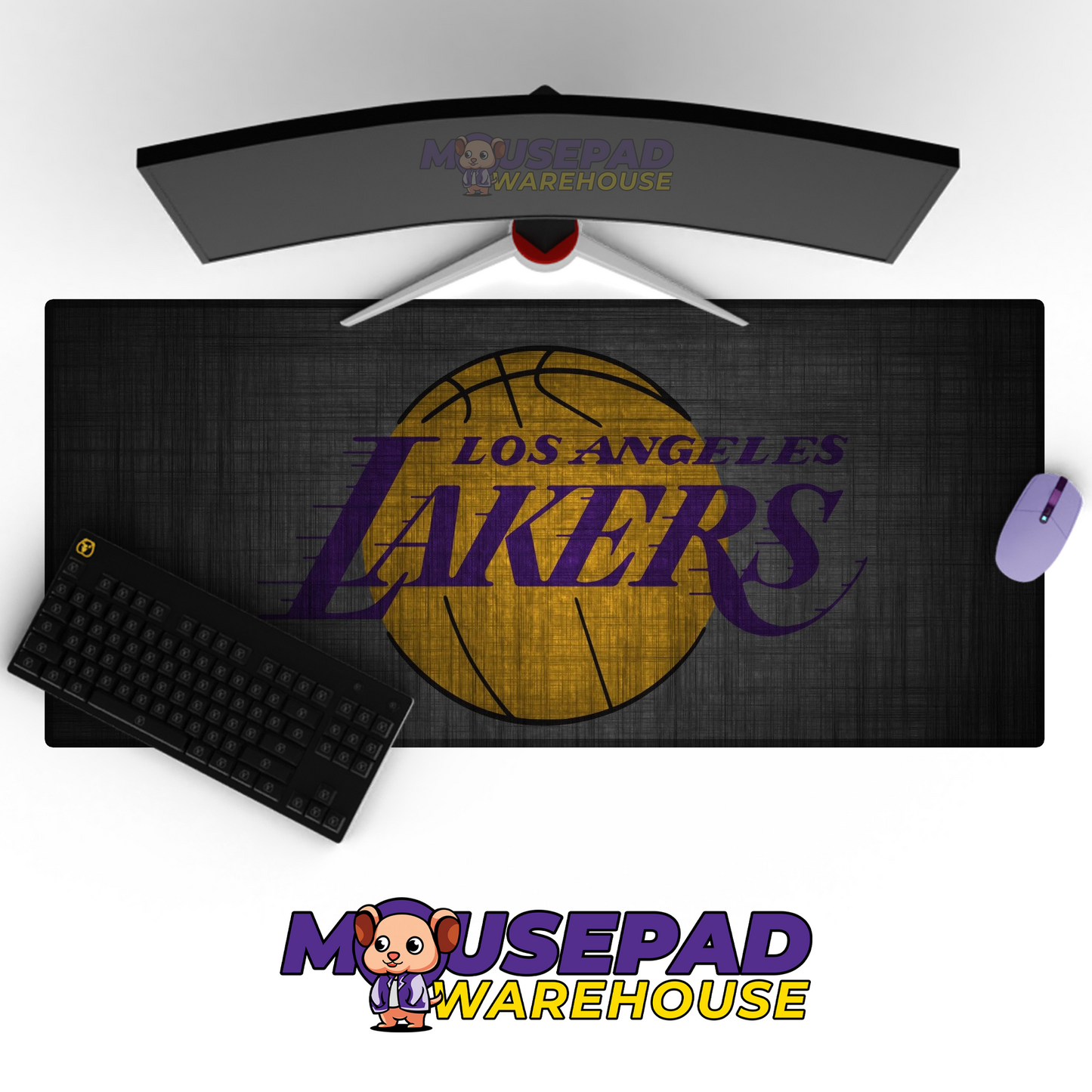 Los Angeles Lakers V8 Mousepad Mockup
