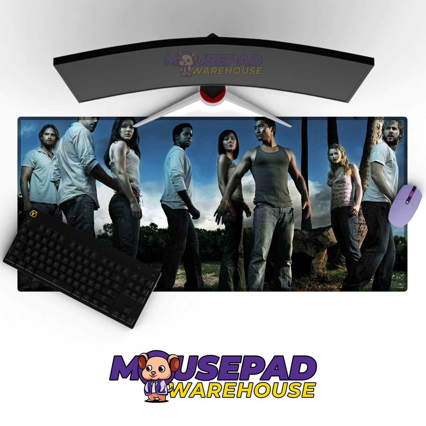 Lost V10 Mousepad Mockup