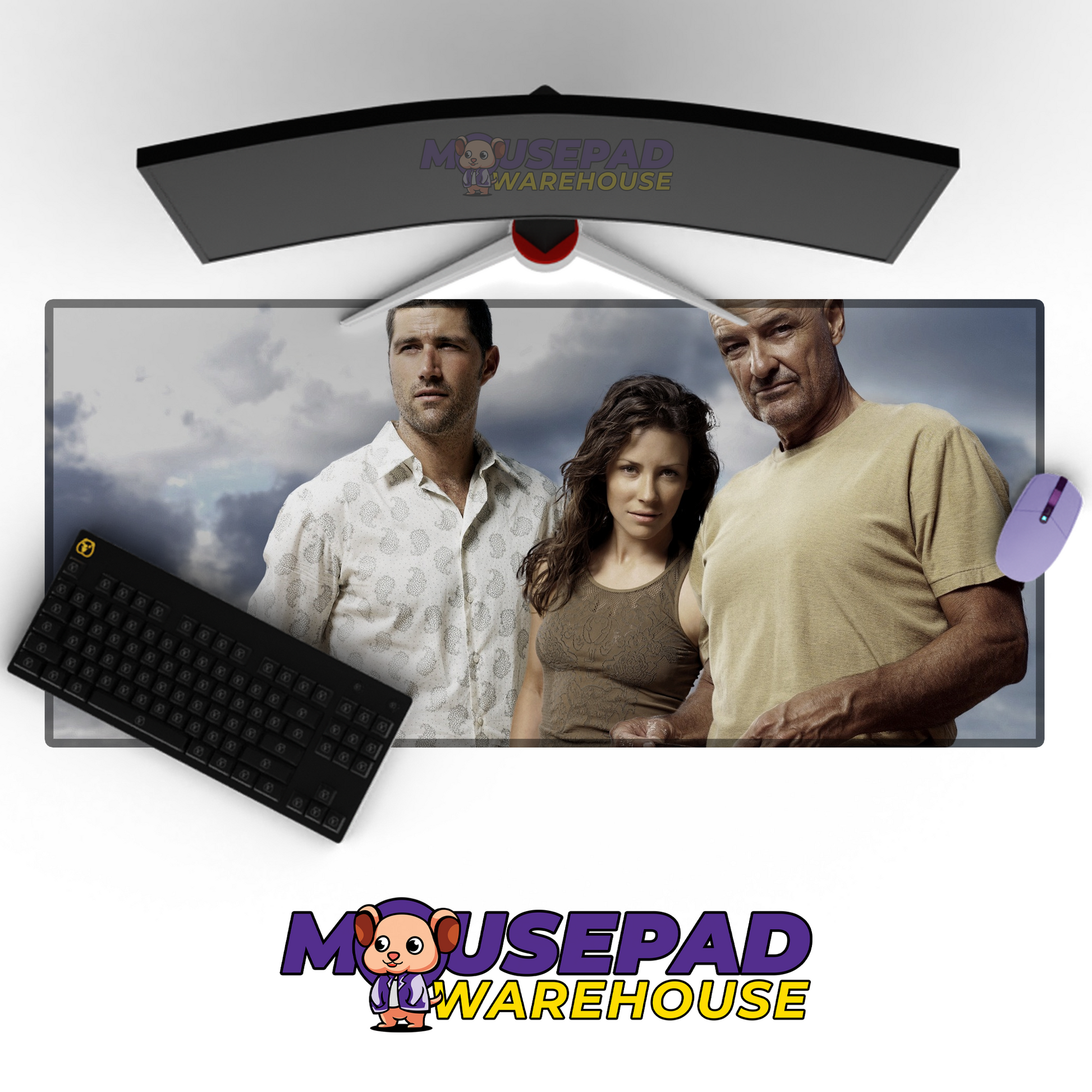 Lost V12 Mousepad Mockup
