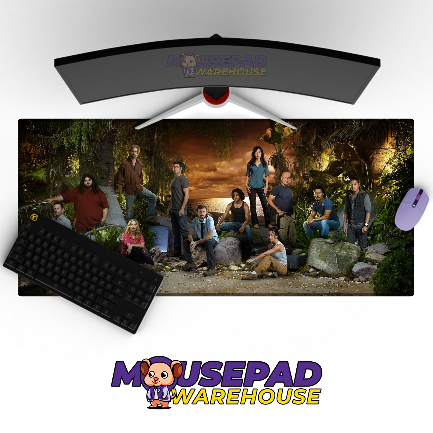 Lost V13 Mousepad Mockup