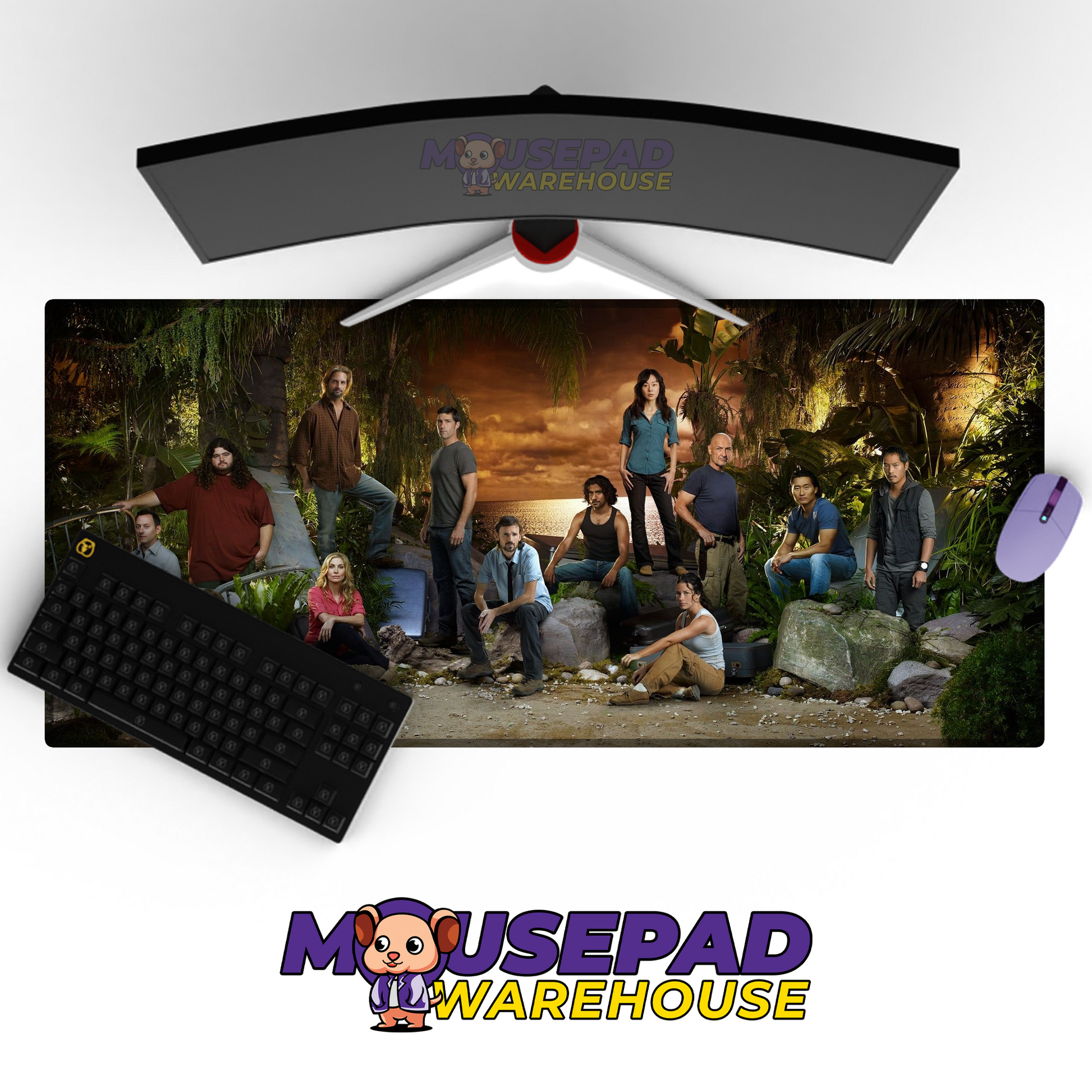 Lost V13 Mousepad Mockup
