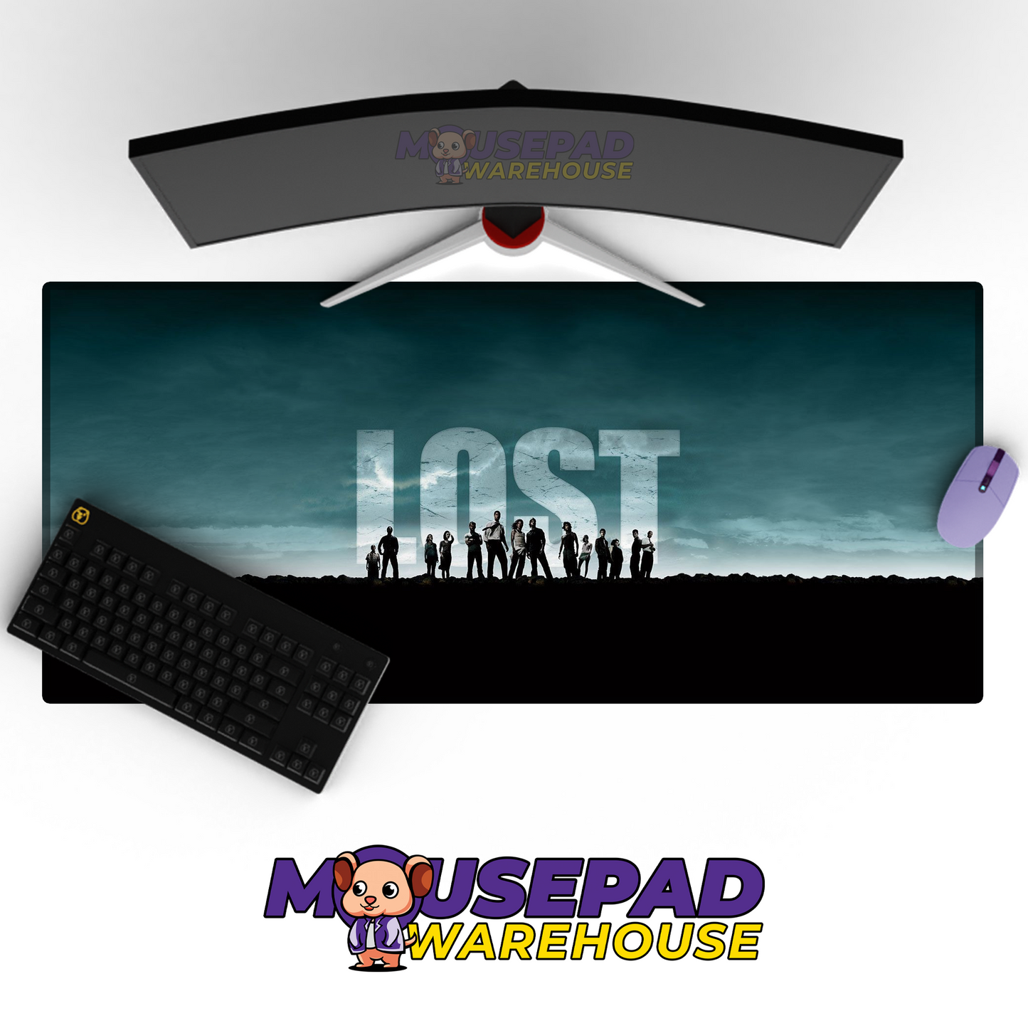 Lost V2 Mousepad Mockup