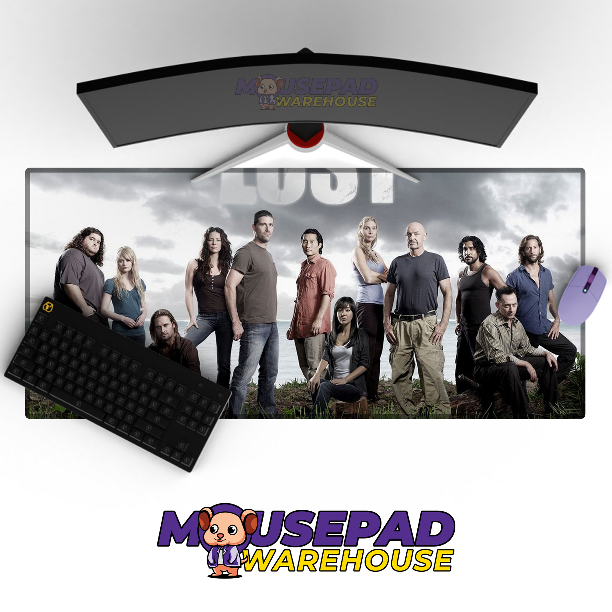 Lost V3 Mousepad Mockup