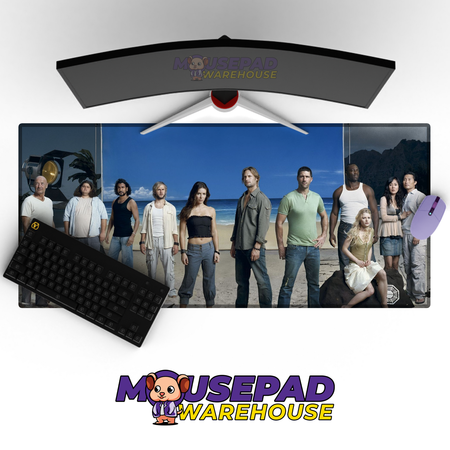 Lost V4 Mousepad Mockup