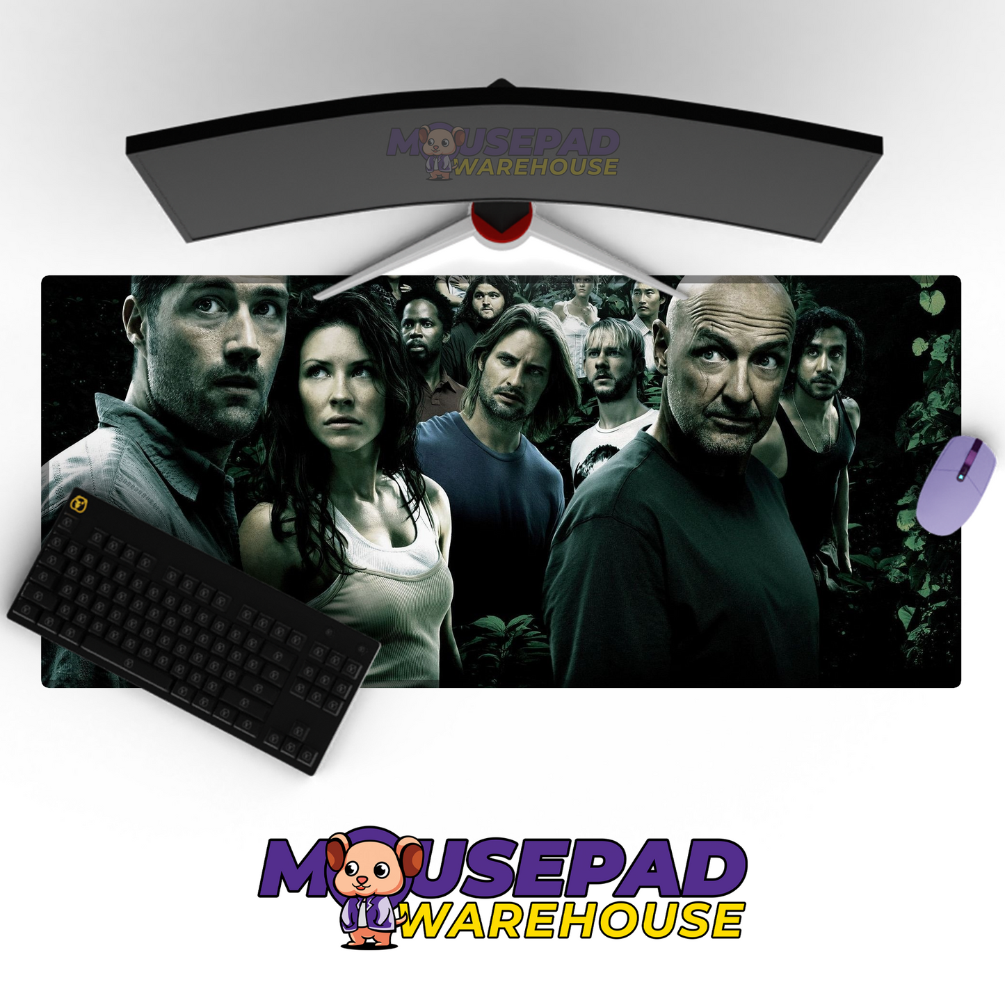 Lost V7 Mousepad Mockup