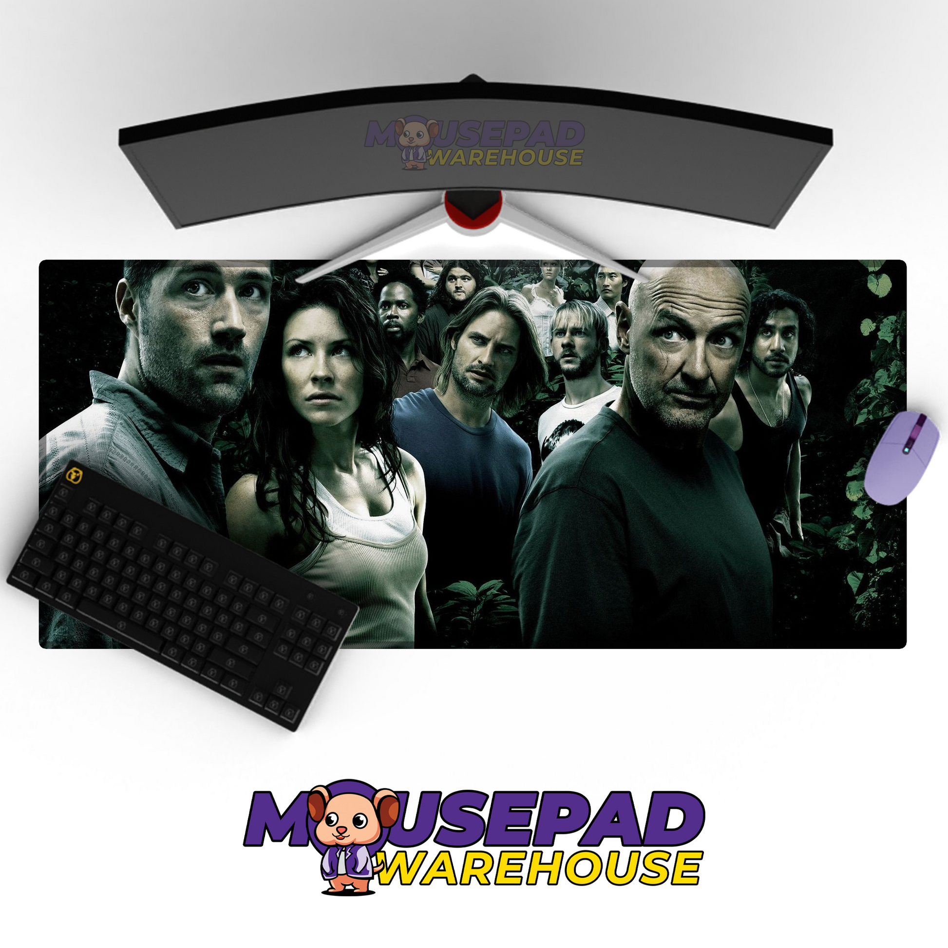 Lost V7 Mousepad Mockup