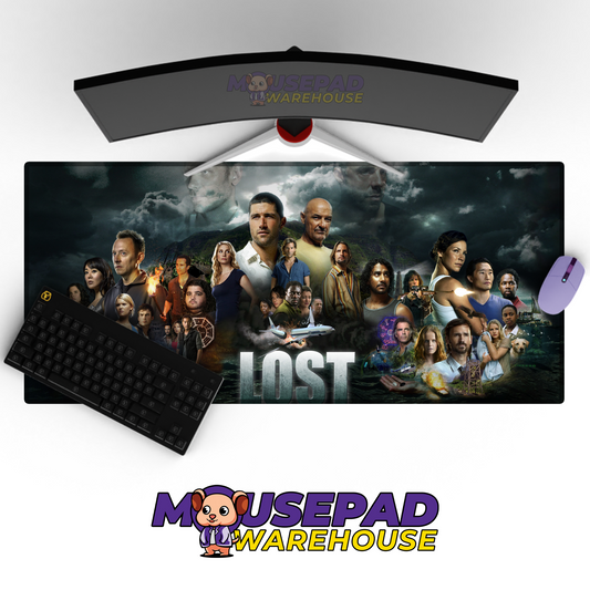 Lost V8 Mousepad Mockup