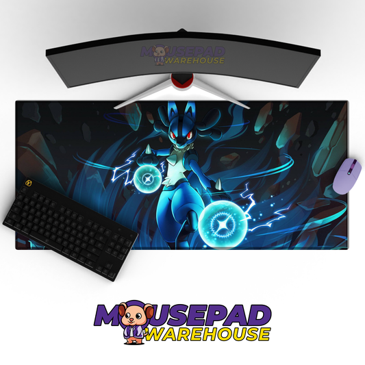 Lucario Double Aura Sphere Mockup