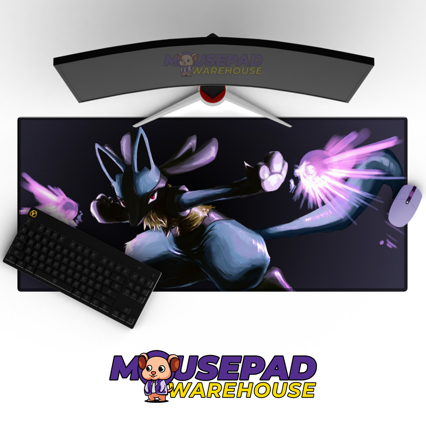 Lucario Double Force Palm Mockup