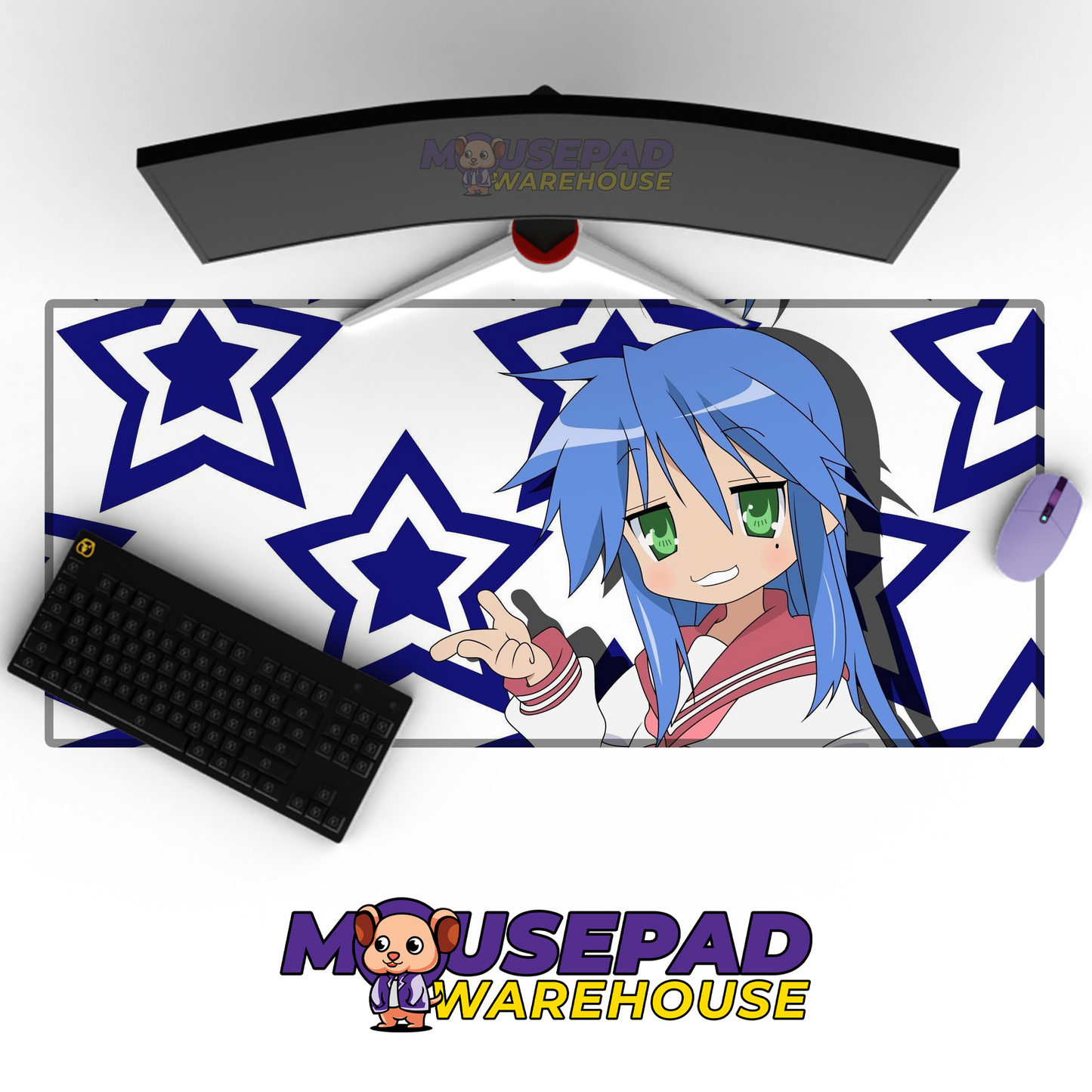 Lucky Star V11 Mousepad Mockup