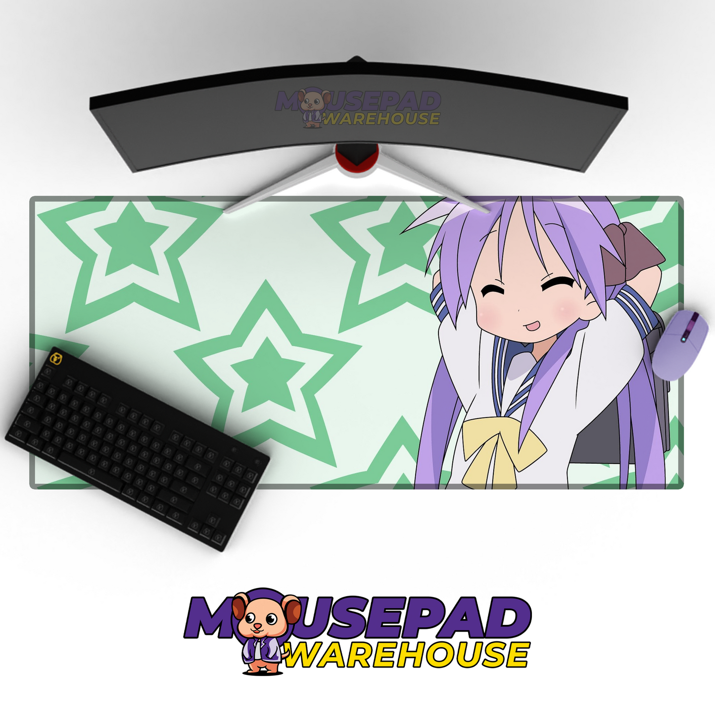 Lucky Star V15 Mousepad Mockup