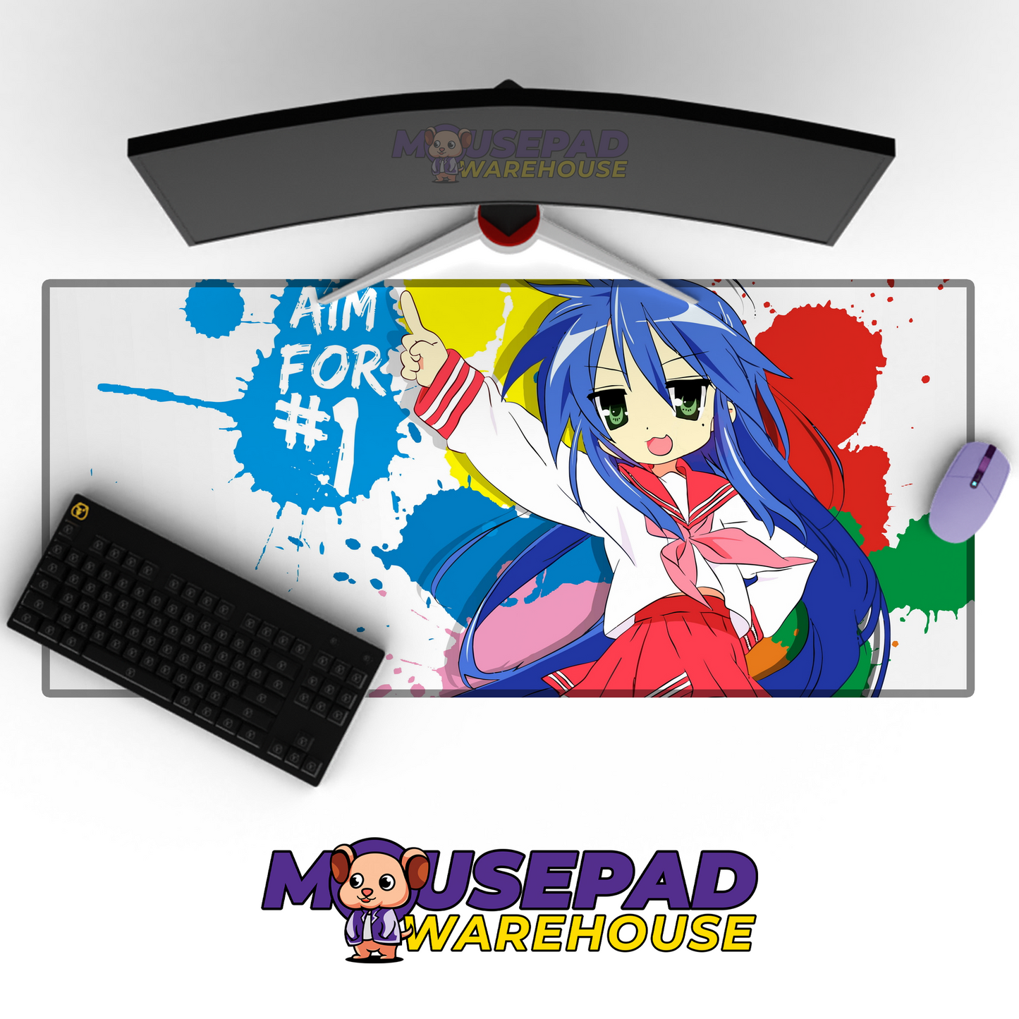 Lucky Star V19 Mousepad Mockup