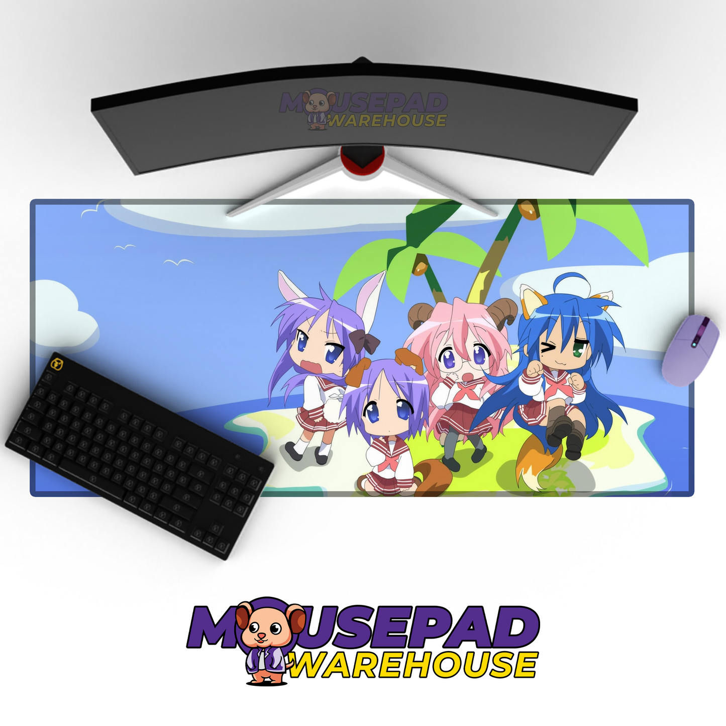 Lucky Star V1 Mousepad Mockup