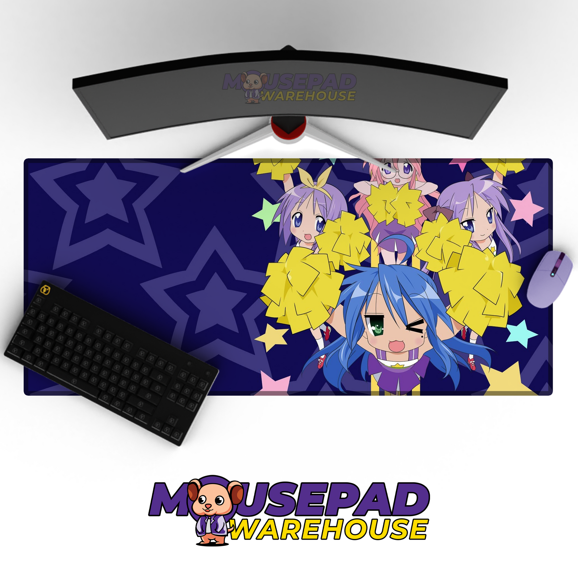 Lucky Star V22 Mousepad Mockup
