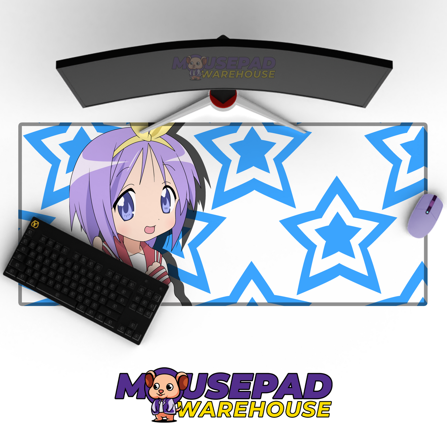 Lucky Star V25 Mousepad Mockup