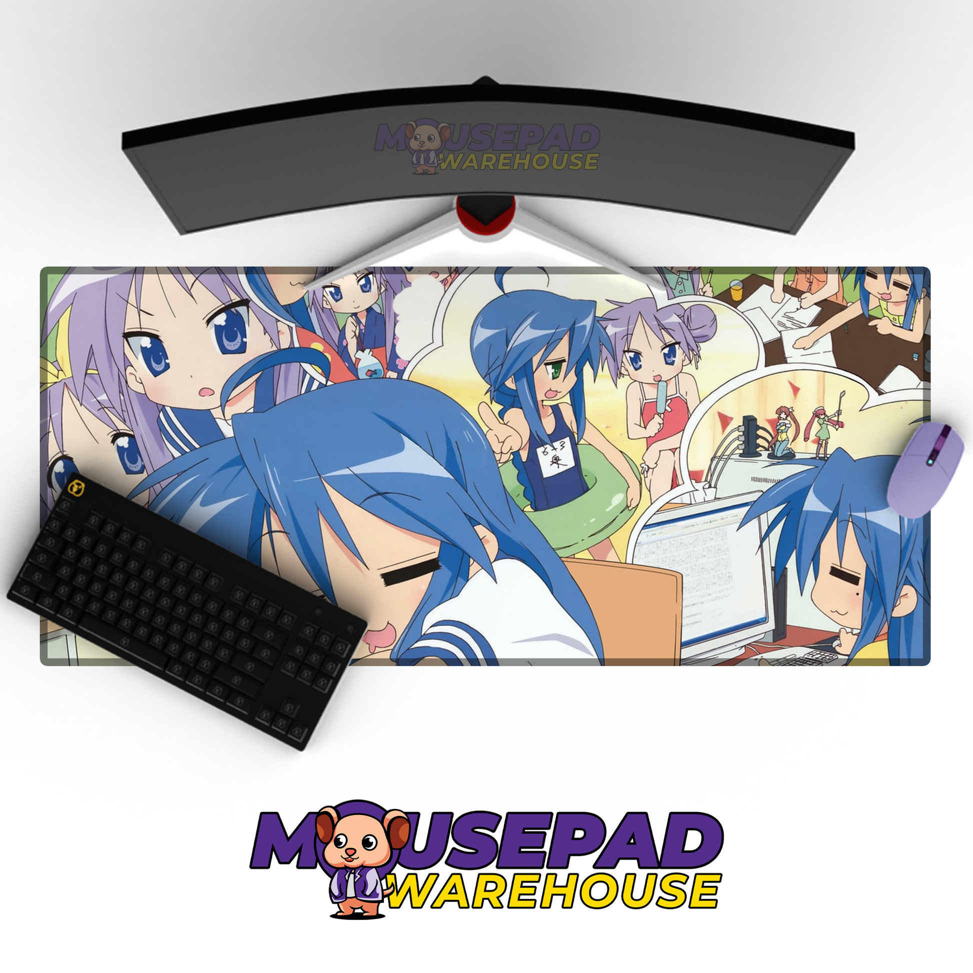 Lucky Star V27 Mousepad Mockup