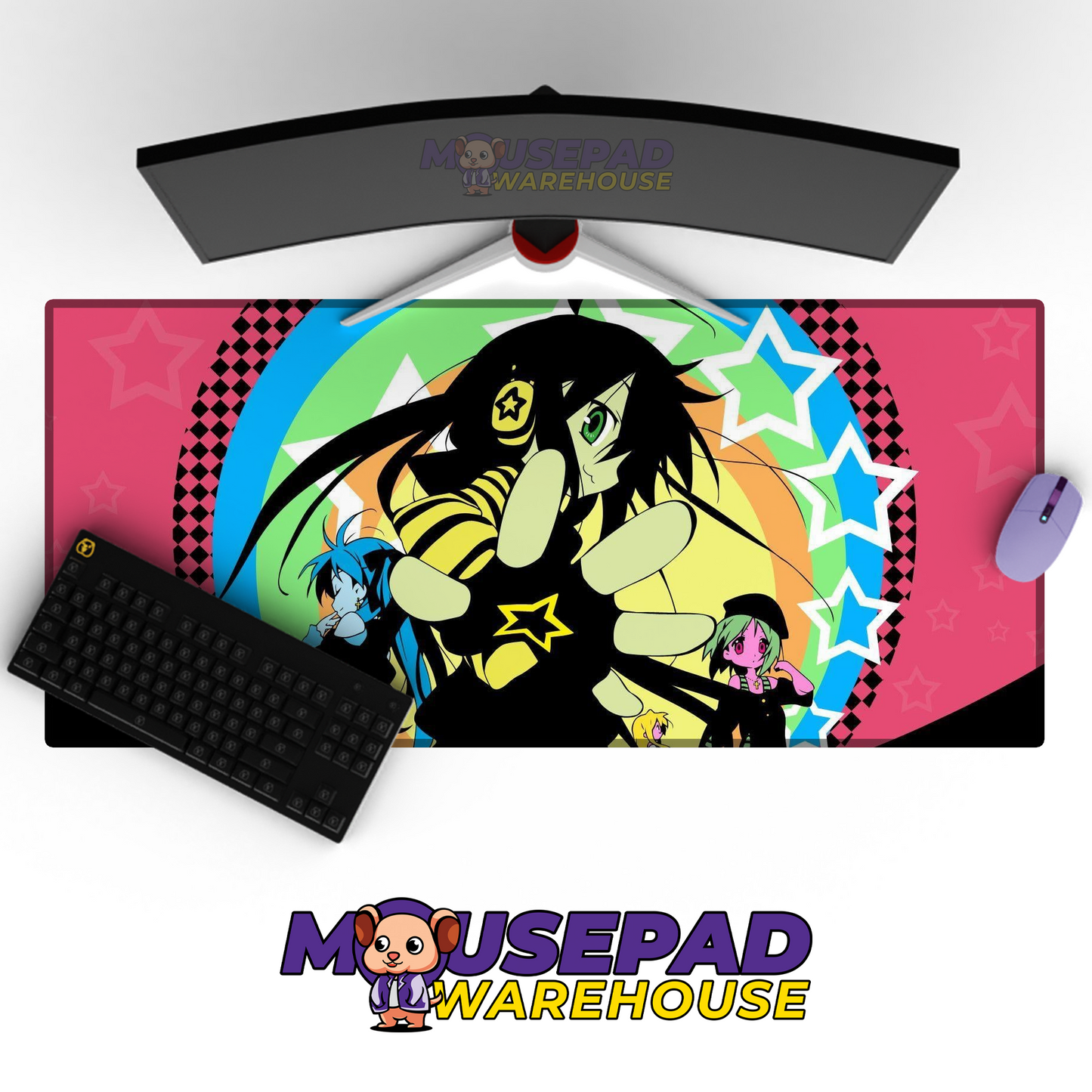 Lucky Star V28 Mousepad Mockup
