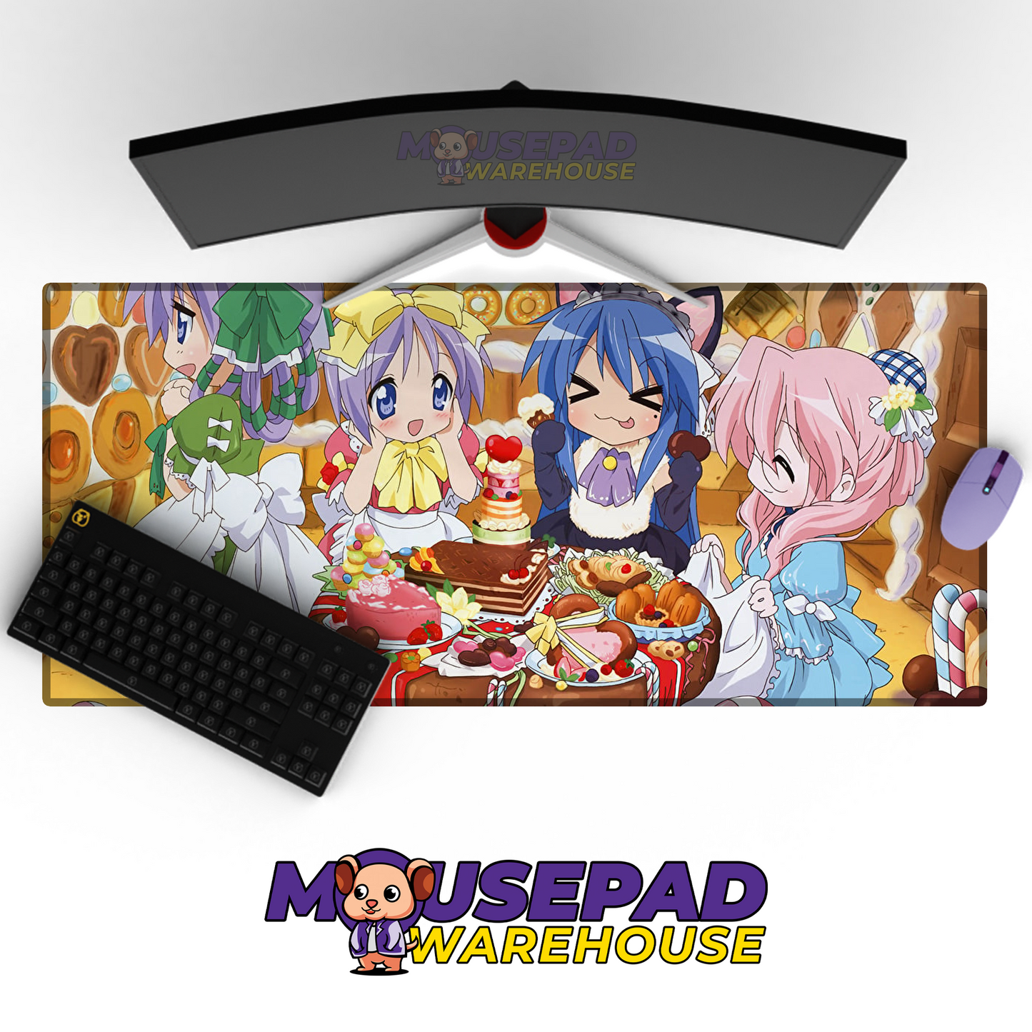 Lucky Star V32 Mousepad Mockup