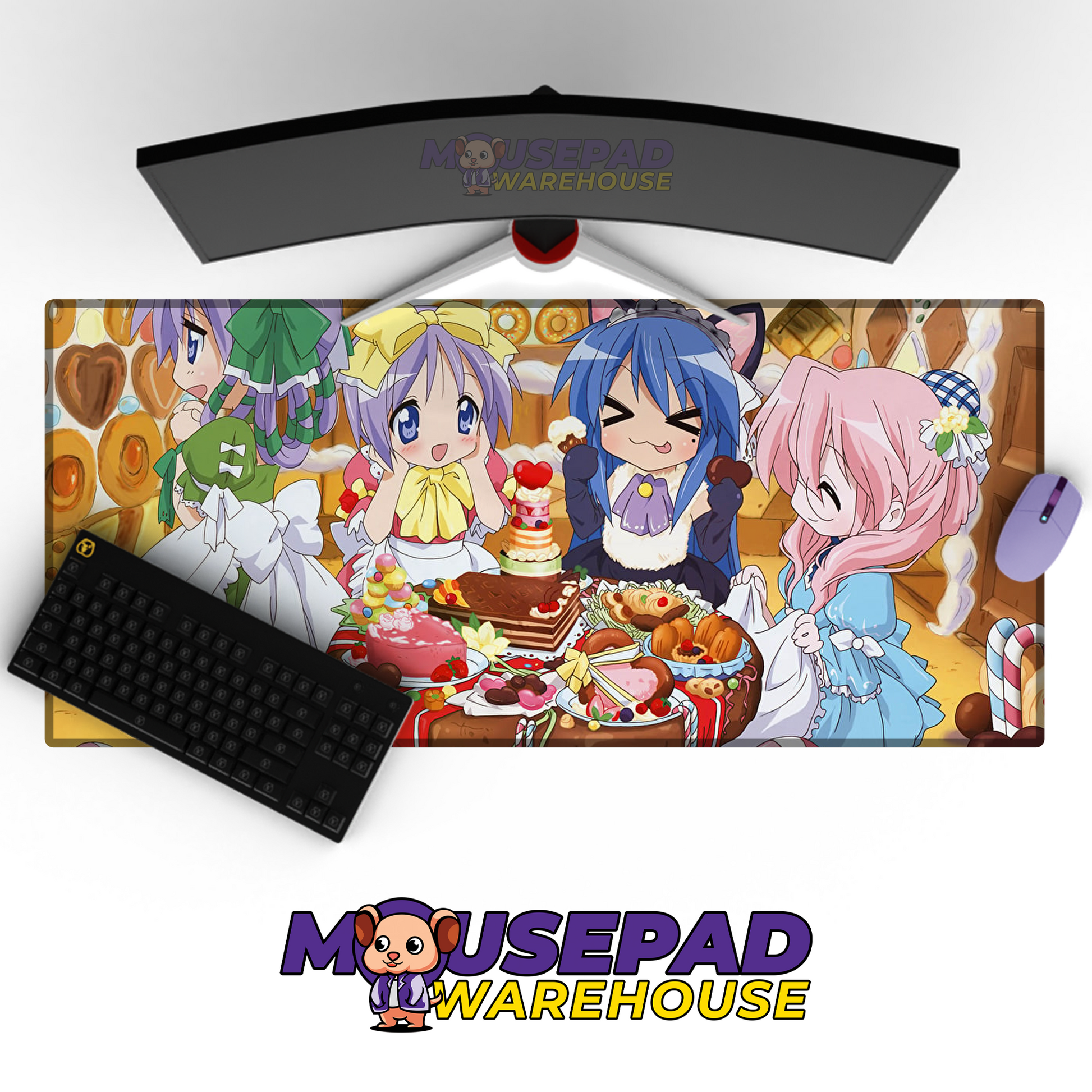 Lucky Star V32 Mousepad Mockup