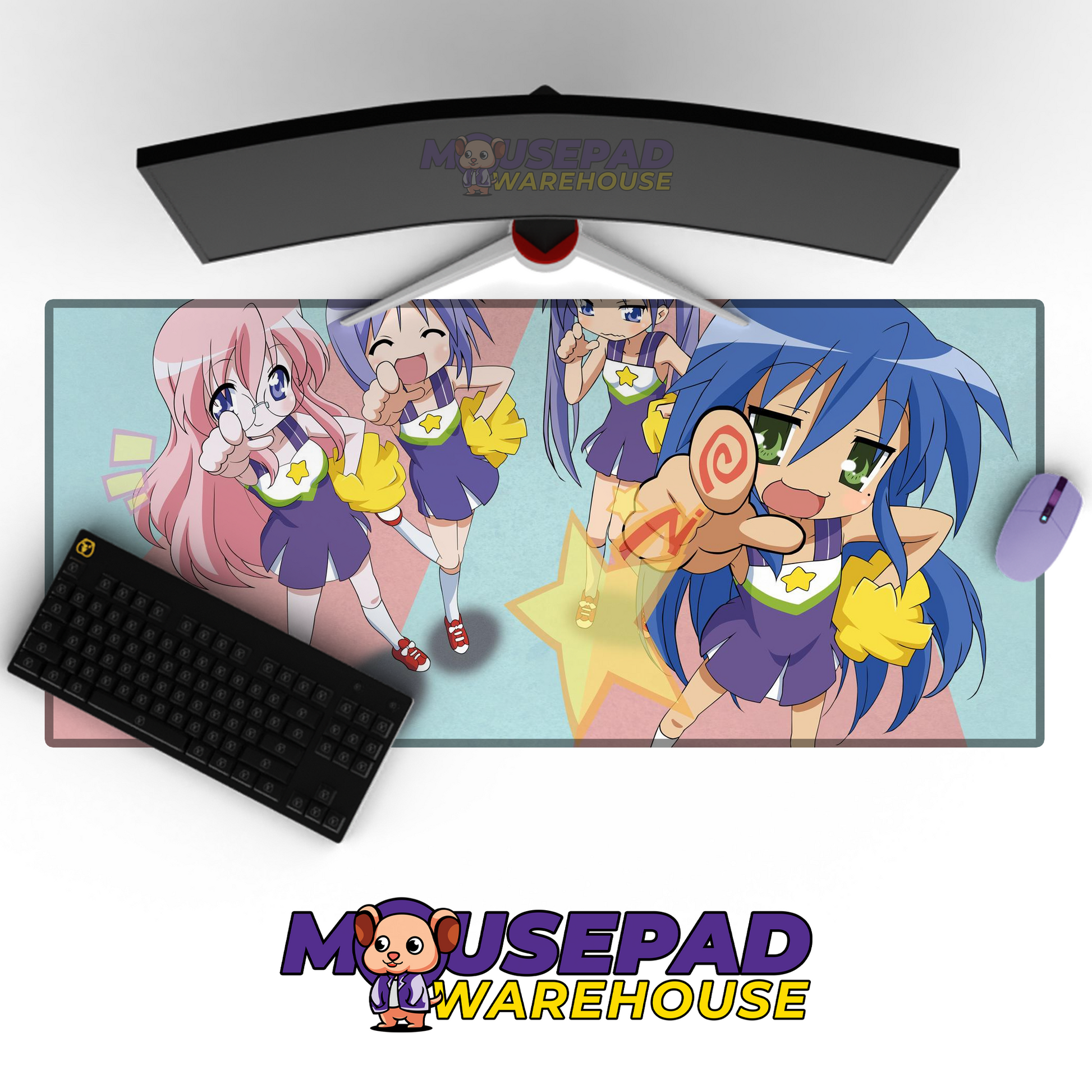 Lucky Star V34 Mousepad Mockup
