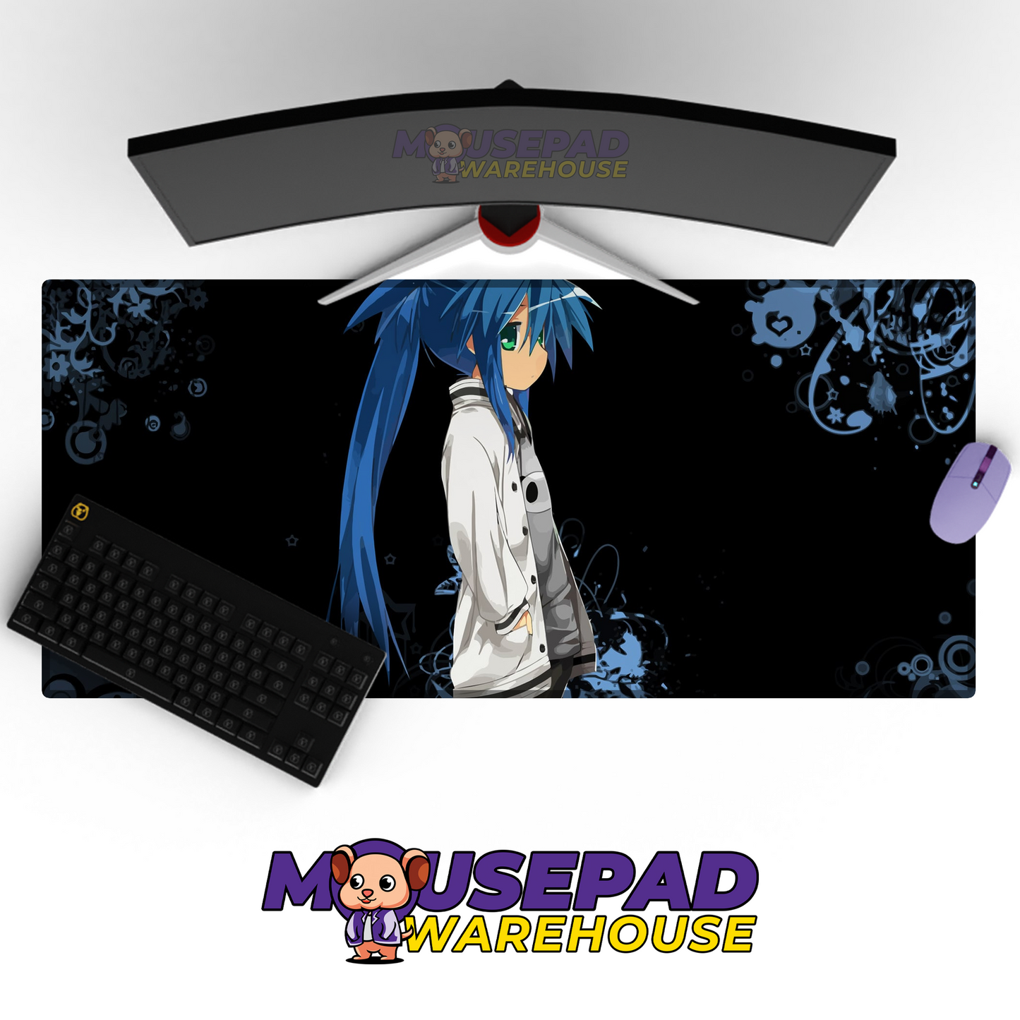 Lucky Star V38 Mousepad Mockup