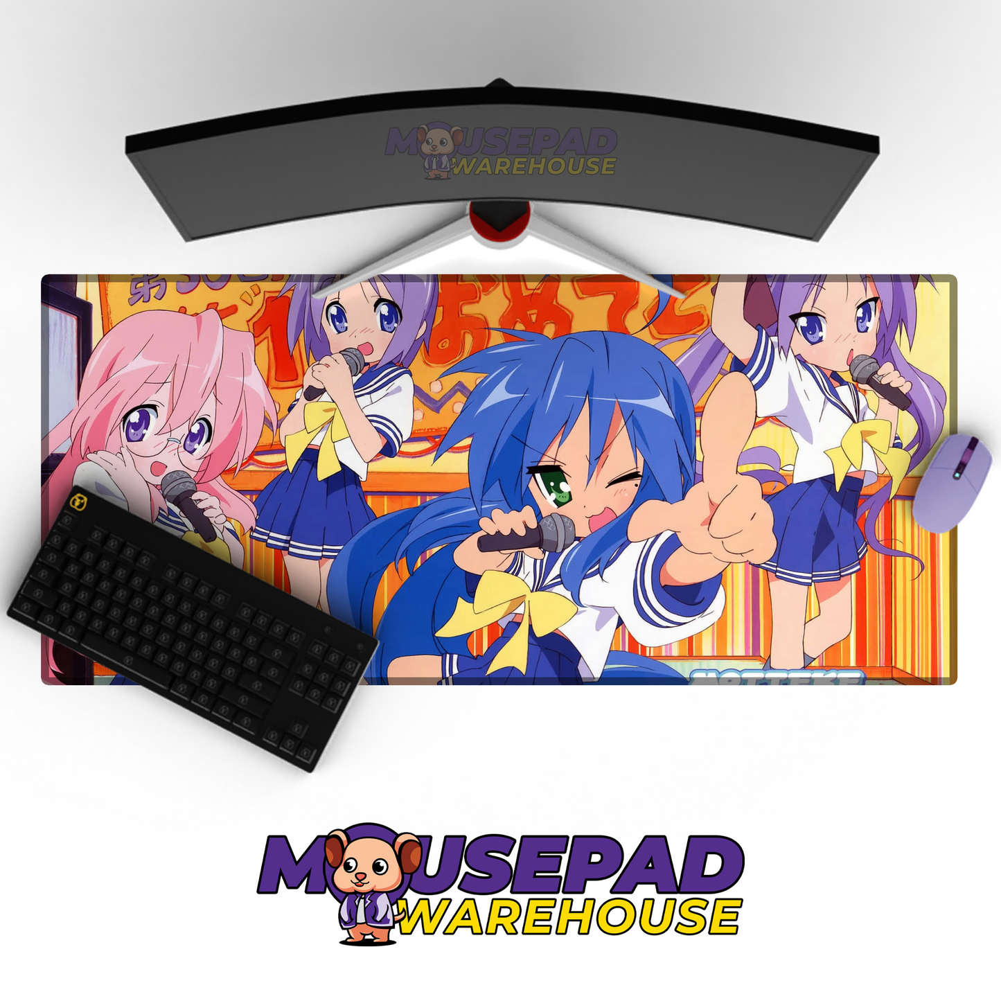 Lucky Star V40 Mousepad Mockup