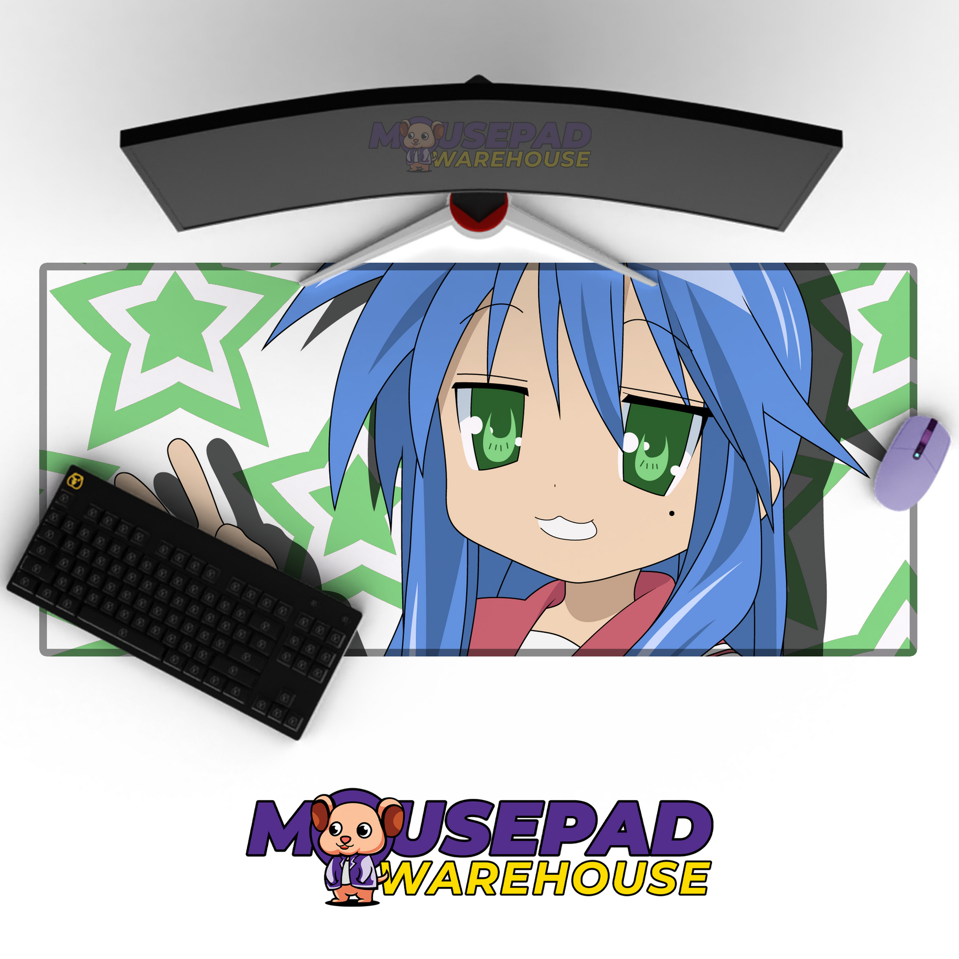 Lucky Star V41 Mousepad Mockup