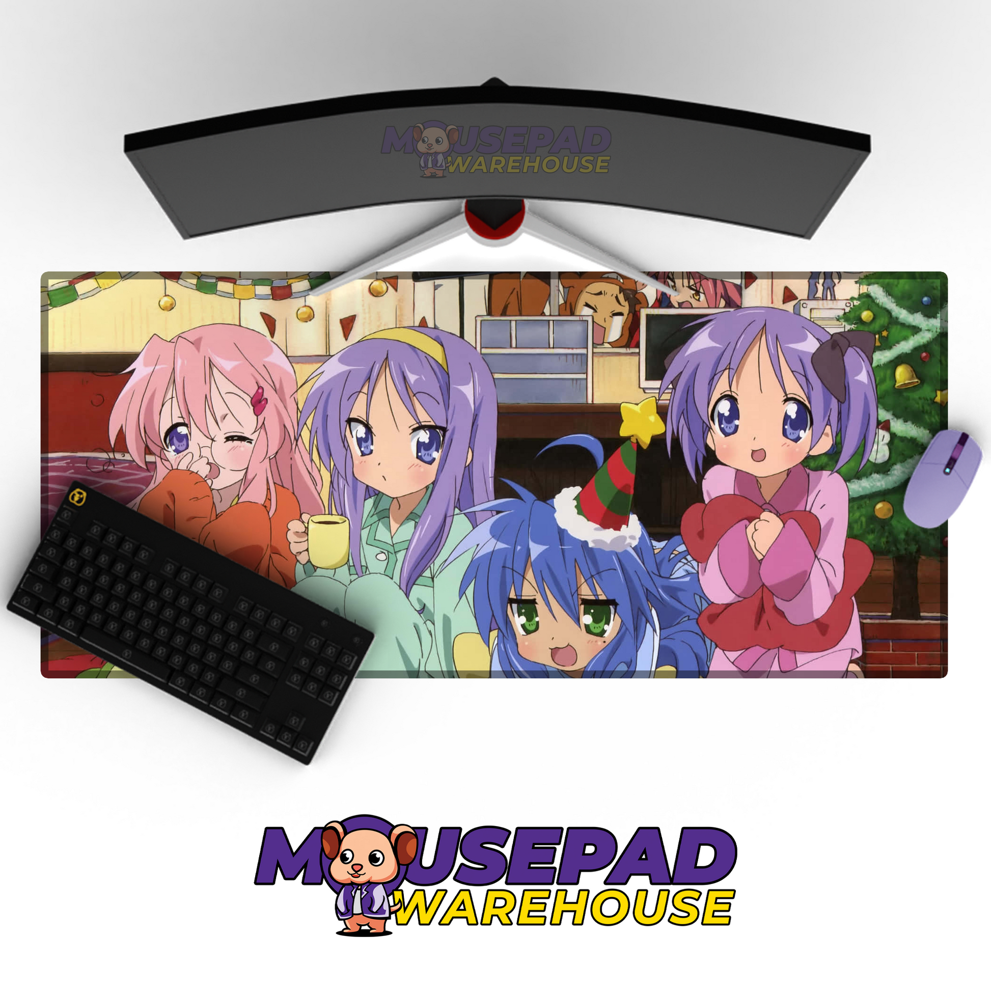 Lucky Star V42 Mousepad Mockup