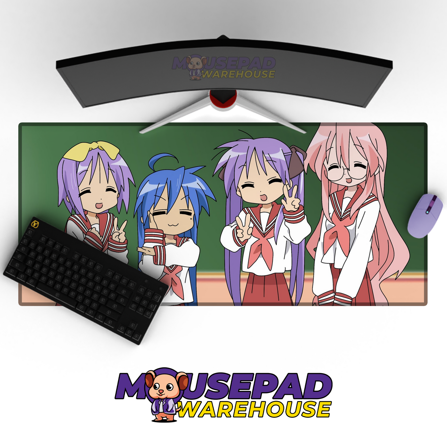 Lucky Star V44 Mousepad Mockup