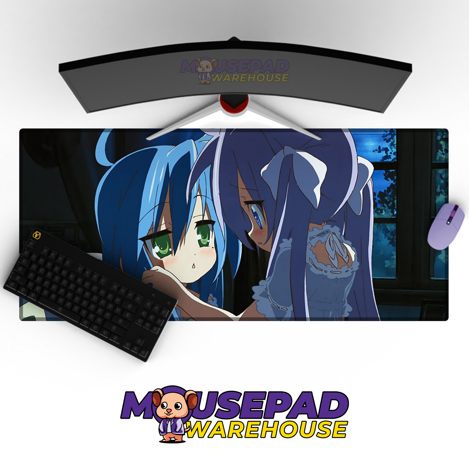 Lucky Star V47 Mousepad Mockup