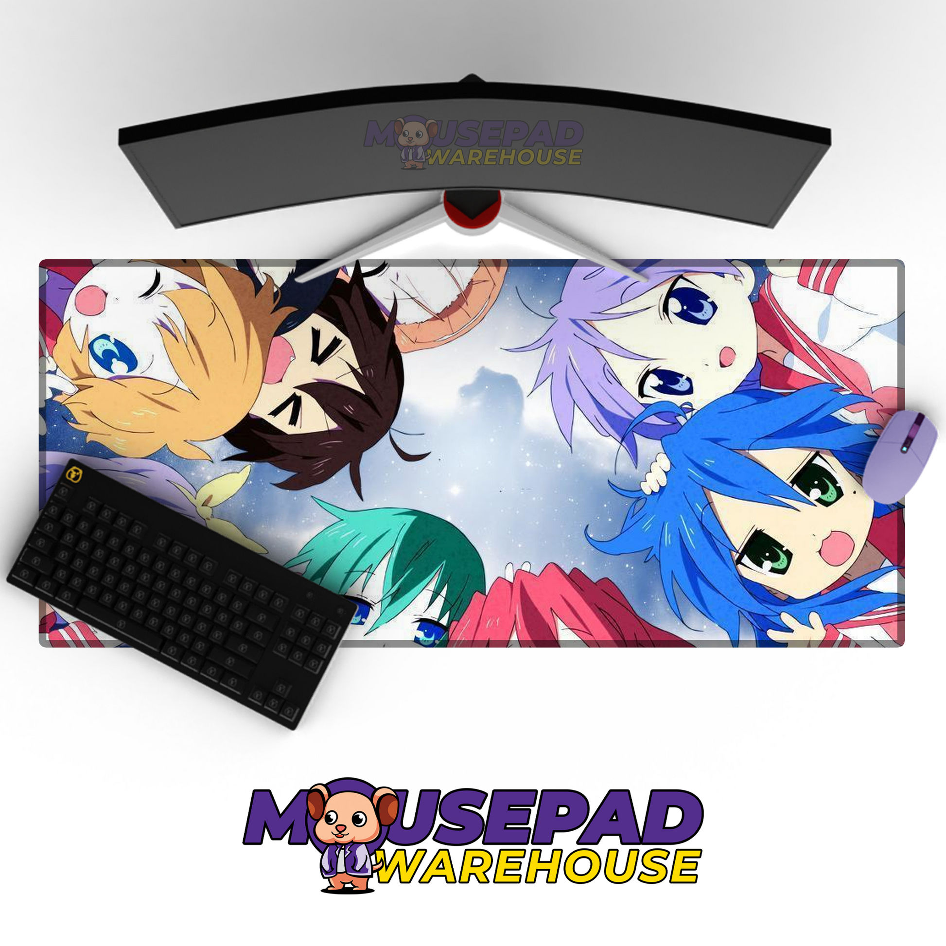 Lucky Star V48 Mousepad Mockup