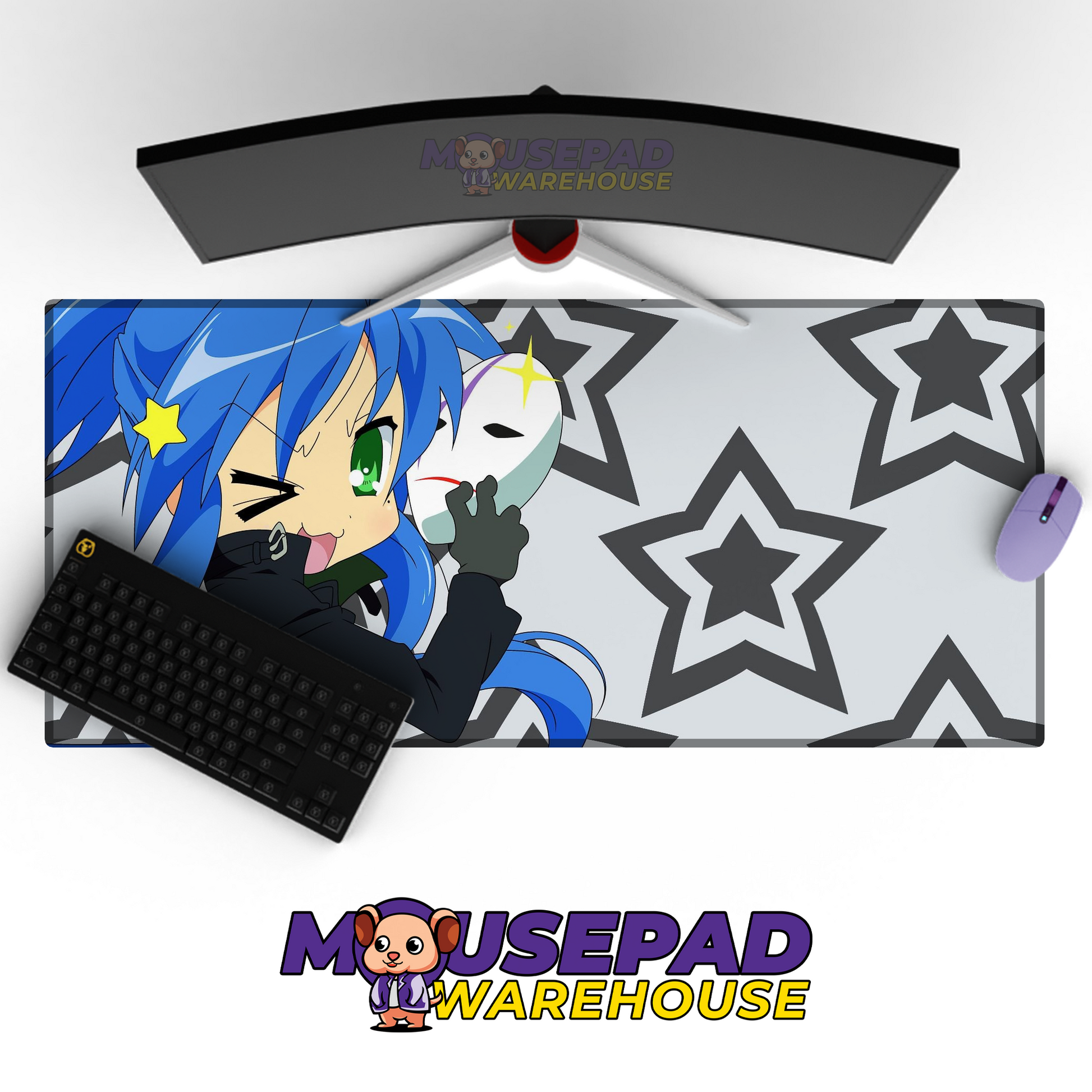 Lucky Star V50 Mousepad Mockup