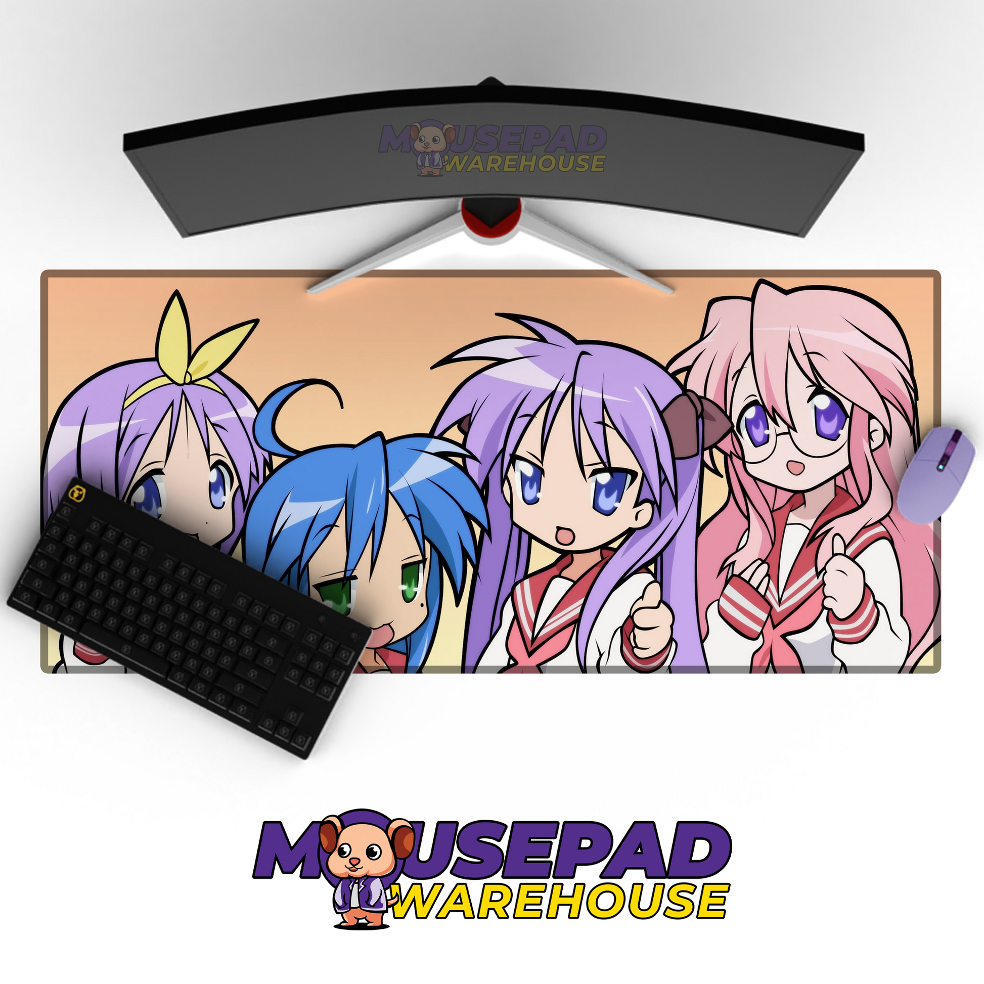Lucky Star V5 Mousepad Mockup