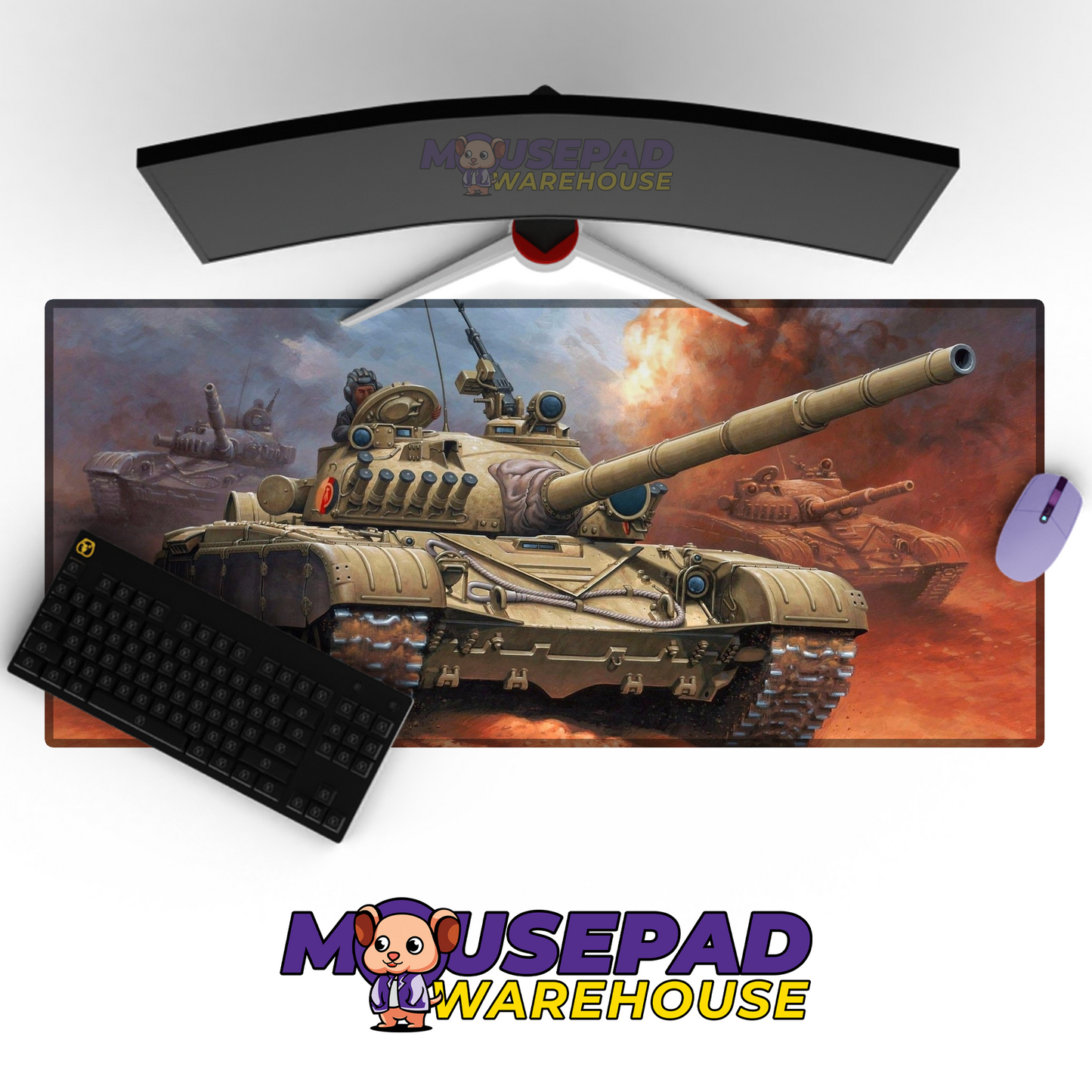 M113 APC V11 Mousepad Deskmat Mockup