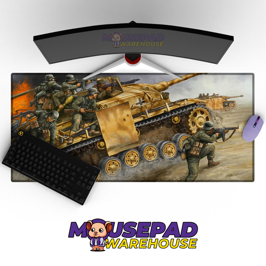 M113 APC V12 Mousepad Deskmat Mockup