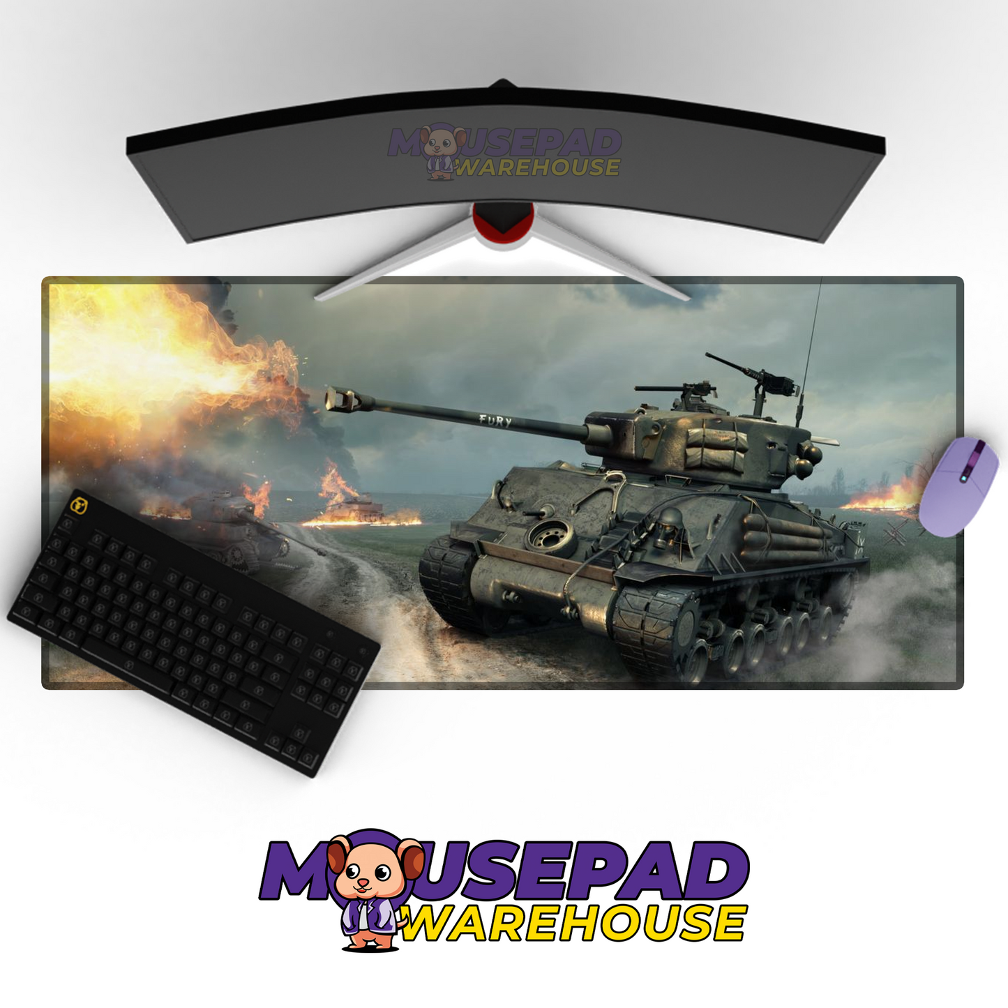 M113 APC V18 Mousepad Deskmat Mockup