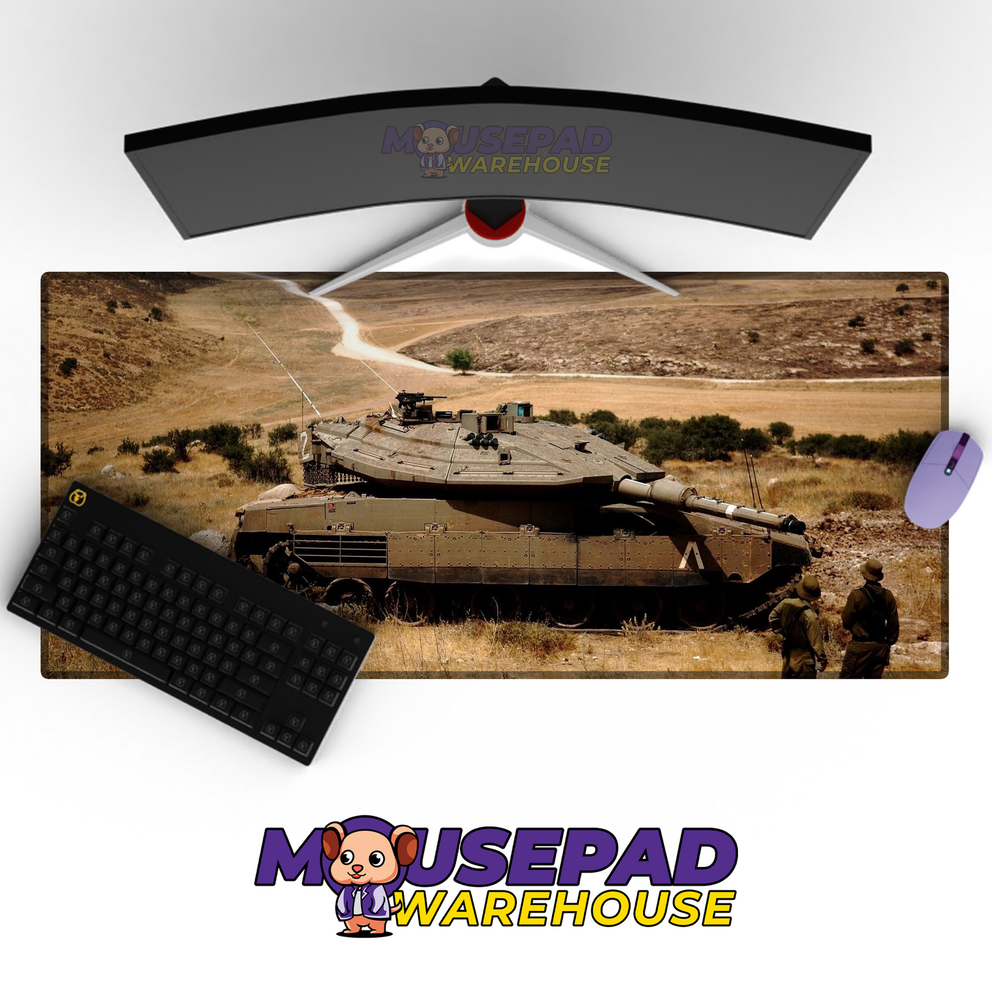 M113 APC V23 Mousepad Deskmat Mockup