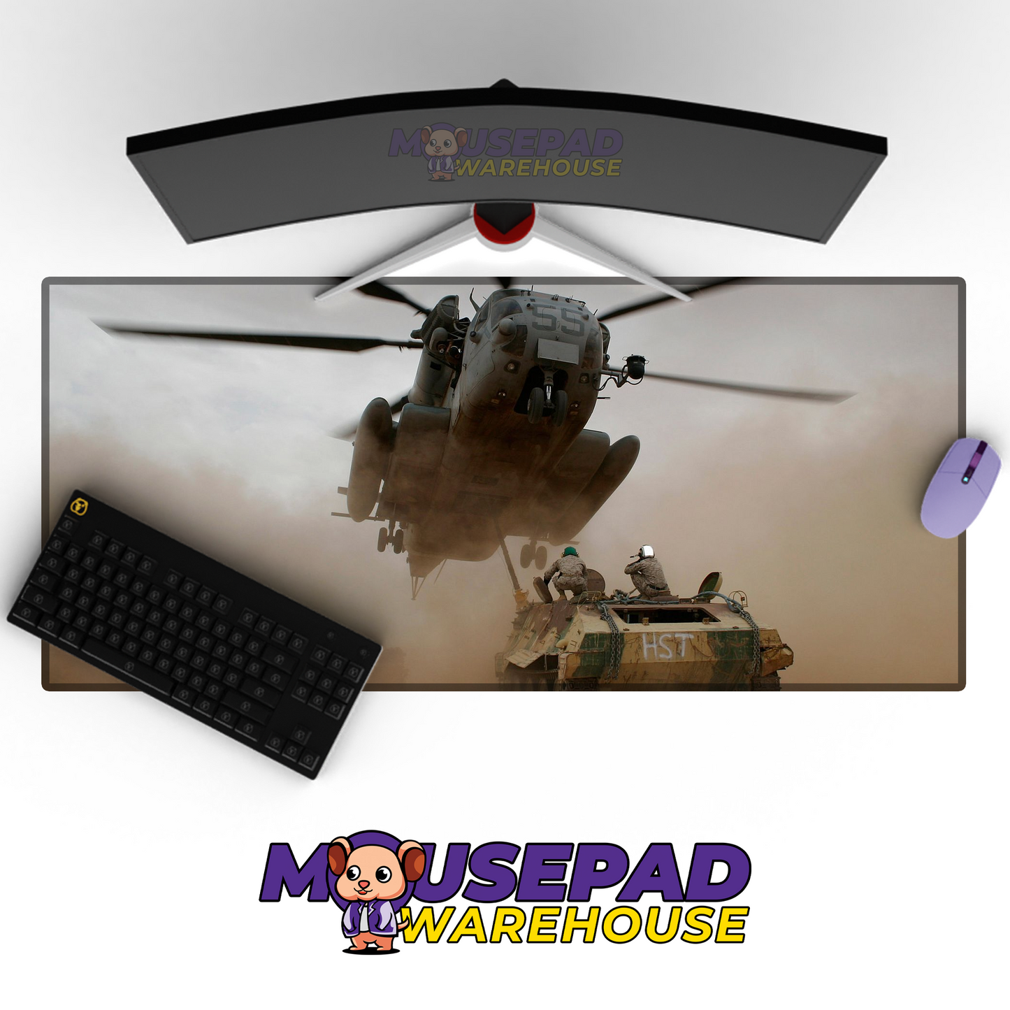 M113 APC V26 Mousepad Deskmat Mockup