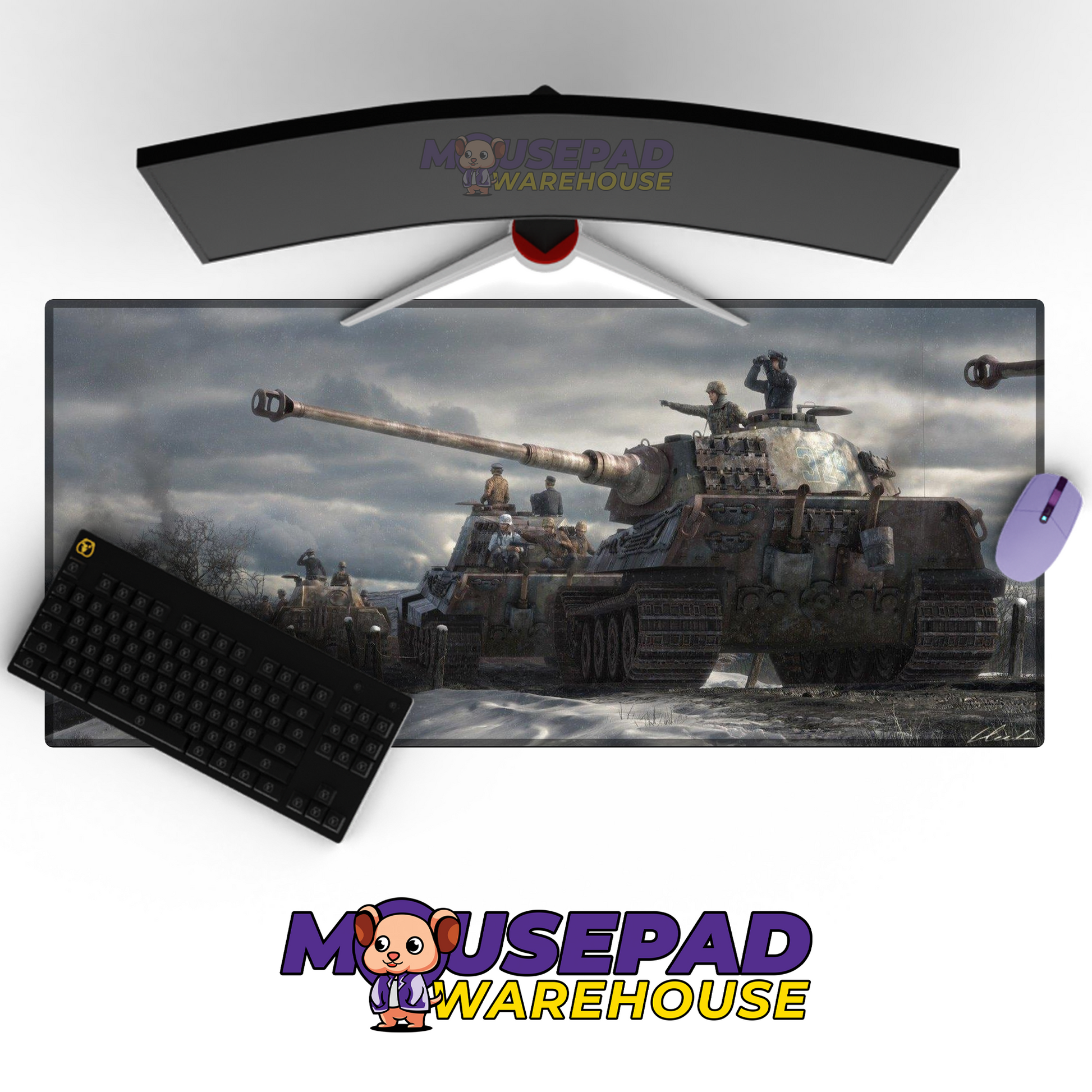 M113 APC V2 Mousepad Deskmat Mockup