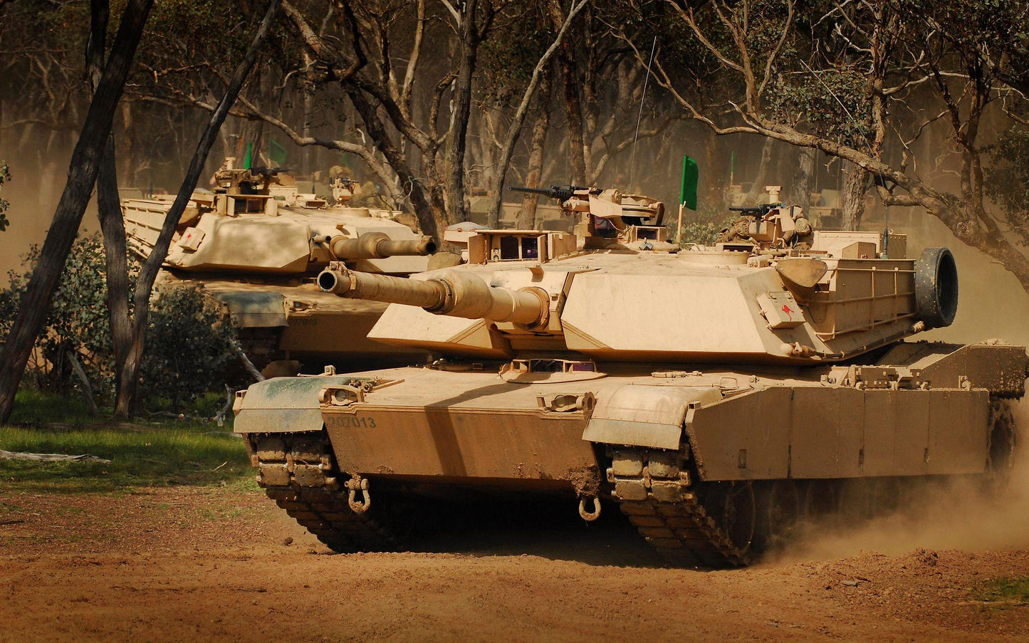 M1 Abrams Tank V14 Mousepad Deskmat