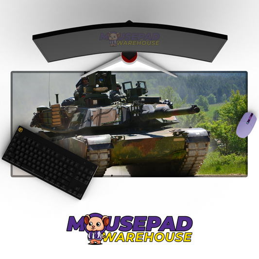 M1 Abrams Tank V16 Mousepad Deskmat Mockup