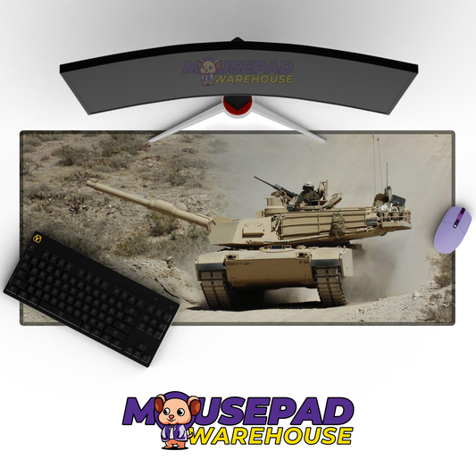 M1 Abrams Tank V18 Mousepad Deskmat Mockup