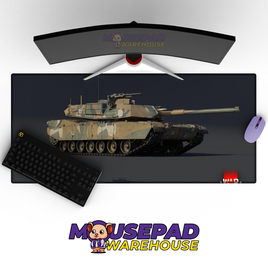 M1 Abrams Tank V19 Mousepad Deskmat Mockup
