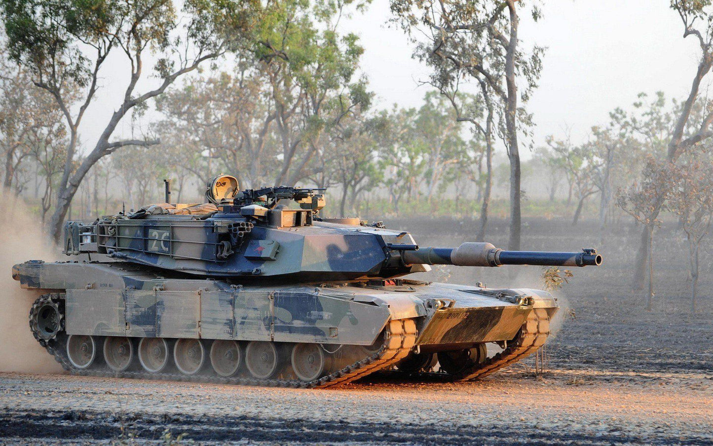 M1 Abrams Tank V20 Mousepad Deskmat