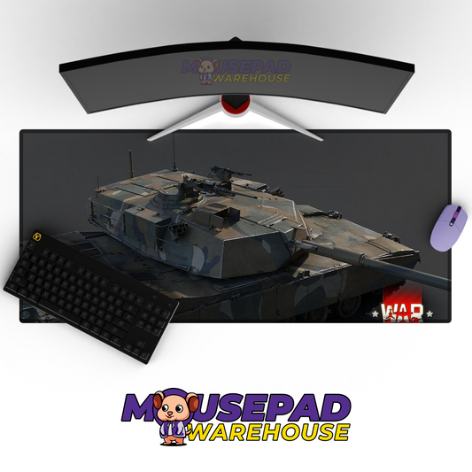 M1 Abrams Tank V25 Mousepad Deskmat Mockup