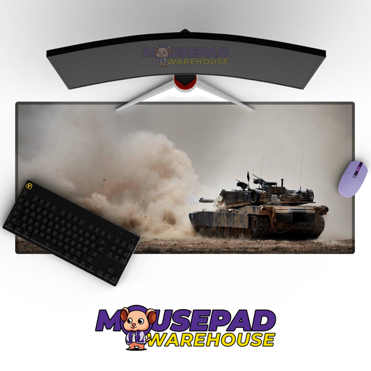 M1 Abrams Tank V6 Mousepad Deskmat Mockup