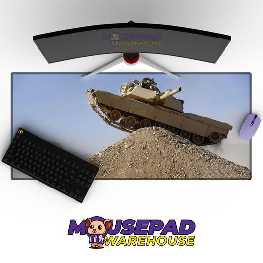 M1 Abrams Tank V8 Mousepad Deskmat Mockup